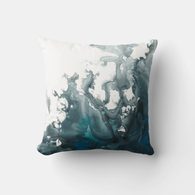 Indigo Tempest Cushion (Front)