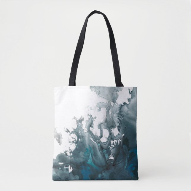 Indigo Tempest Tote Bag (Front)