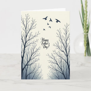Indigo Trees Fathers Day Card
