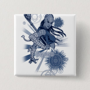 Indigo Tribe 10 15 Cm Square Badge
