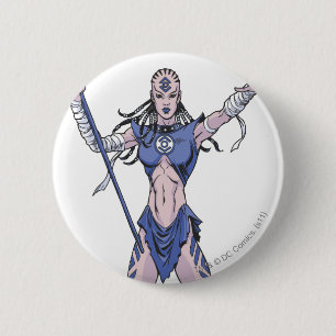 Indigo Tribe 4 6 Cm Round Badge
