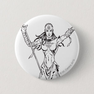 Indigo Tribe 6 Cm Round Badge
