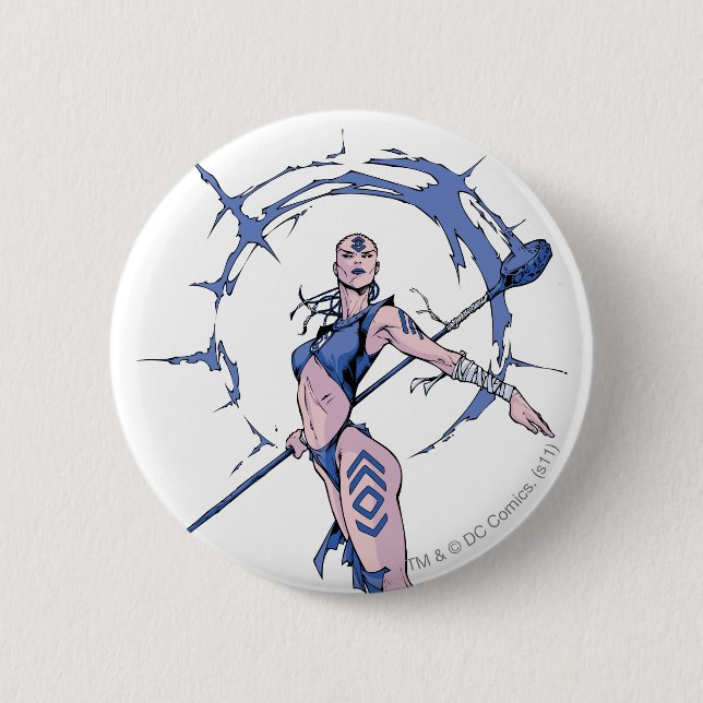 Indigo Tribe 7 6 Cm Round Badge (Front)
