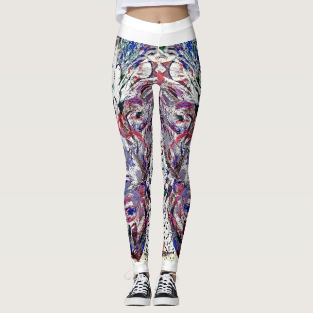 Indigo with White Leggings (Front)