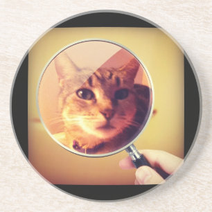Indigo's Magnifying Glass Coaster