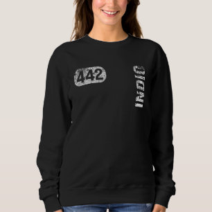Indio California 442 Area Code Vintage Retro Sweatshirt