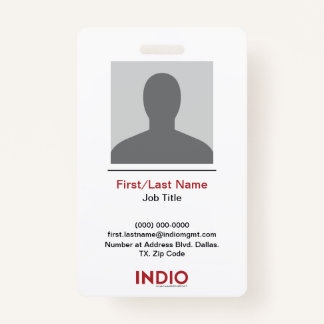 INDIO_ ID BADGE