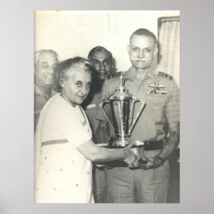 Indira Gandhi Poster