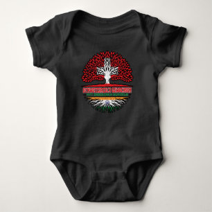 Indisch Schweizer Schweiz Baum Wurzel Baby Bodysuit