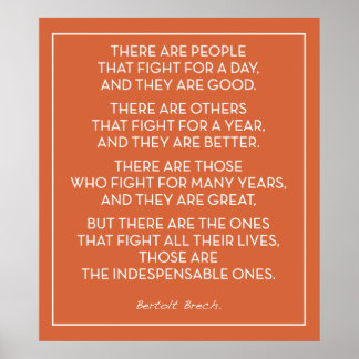 INDISPENSABLE ONES POSTER