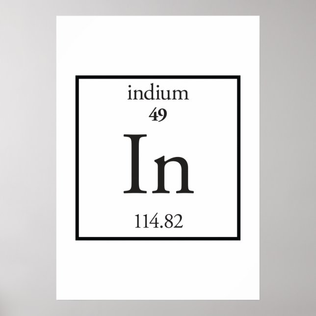 Indium Poster (Front)