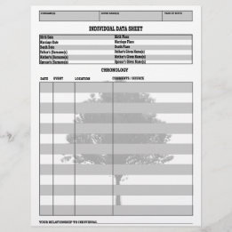 Individual Genealogy Record