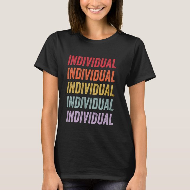 Individual T-Shirt (Front)