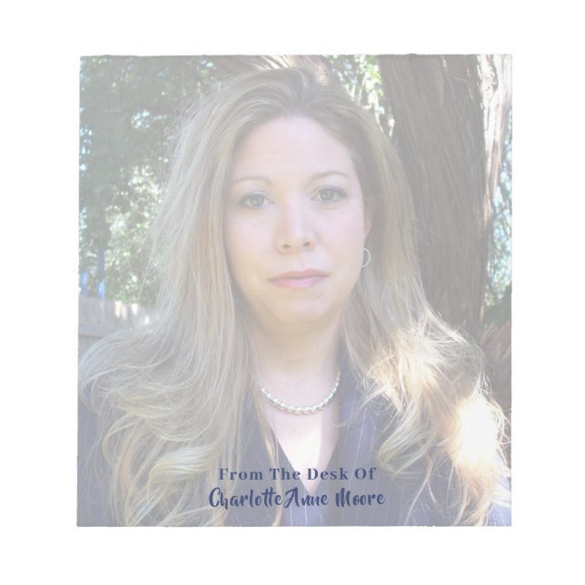 Individualised Photo Template Notepad (Front)