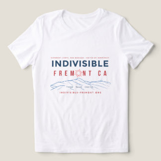 Indivisible Fremont CA Patriotic Unisex T-Shirt Tri-Blend Shirt