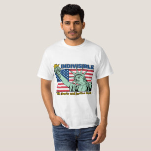 Indivisible: With Liberty and Justice for All T-Shirt