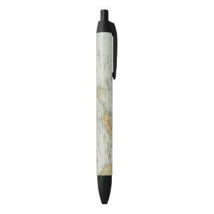 Indo china and Malaysian Archipelago Black Ink Pen