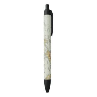 Indo china and Malaysian Archipelago Black Ink Pen