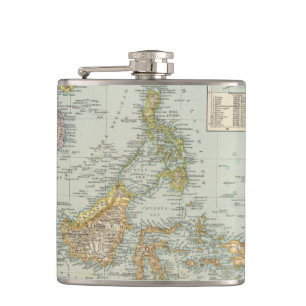 Indo china and Malaysian Archipelago Hip Flask