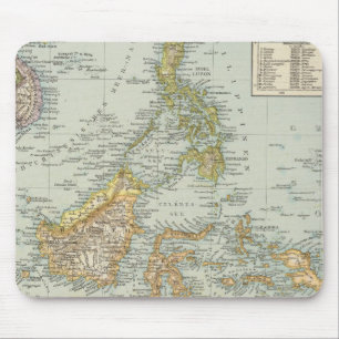 Indo china and Malaysian Archipelago Mouse Pad