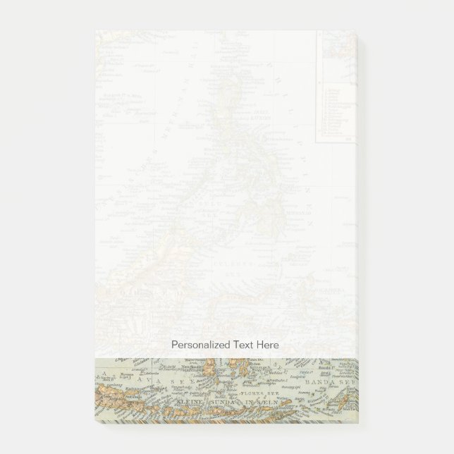 Indo china and Malaysian Archipelago Post-it Notes (Front)