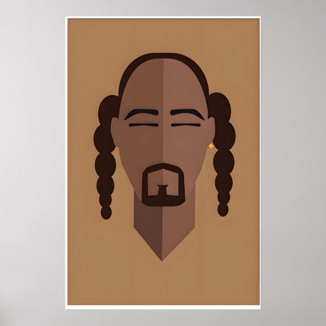 Indo Smokin' Inspired Original Icon Design Print (Front)