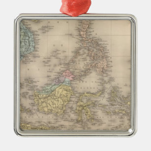 Indochina archipelago of Asia Metal Ornament