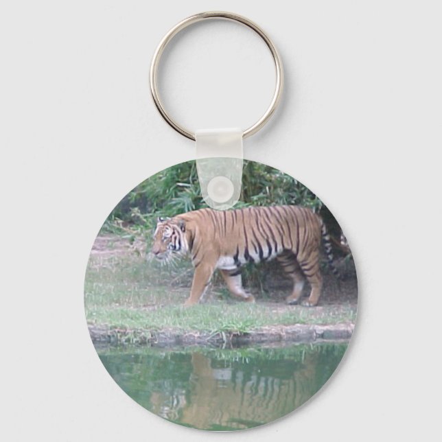 Indochinese Tiger Key Ring (Front)