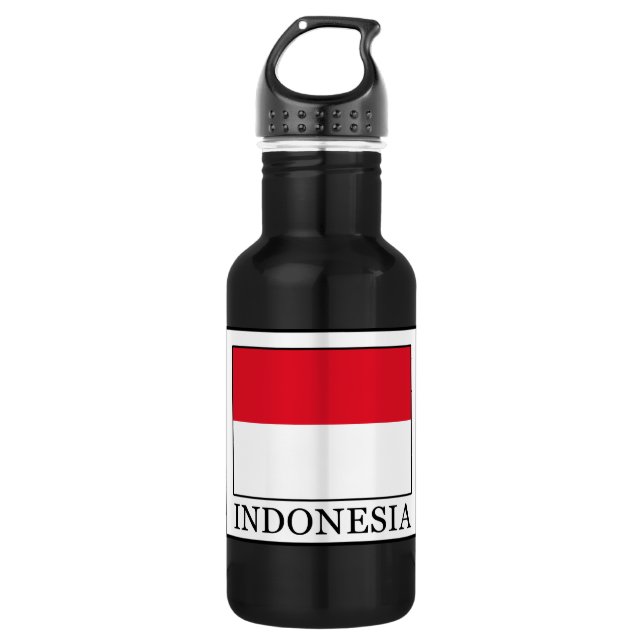 Indonesia 532 Ml Water Bottle (Front)