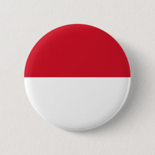 indonesia 6 cm round badge