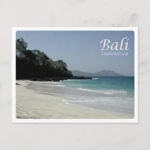 Indonesia - Bali - Padangbai - Secret Beach Postcard