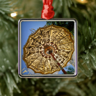 Indonesia, Bali   Temple Umbrella Metal Ornament