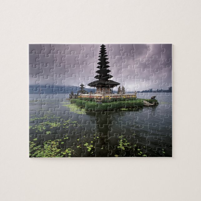 Indonesia, Bali, Ulun Danu Temple. Jigsaw Puzzle (Horizontal)