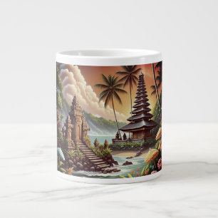Indonesia, Bali's Spiritual Journey, Bali Temple Large Coffee Mug