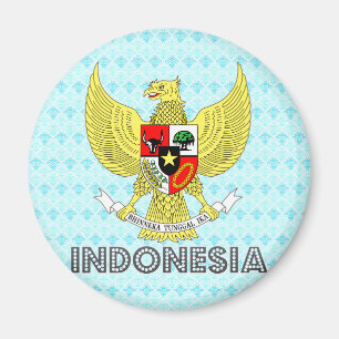 Indonesia Coat of Arms Magnet