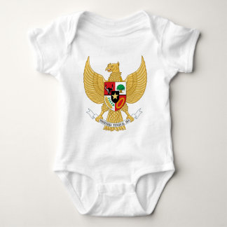 indonesia emblem baby bodysuit