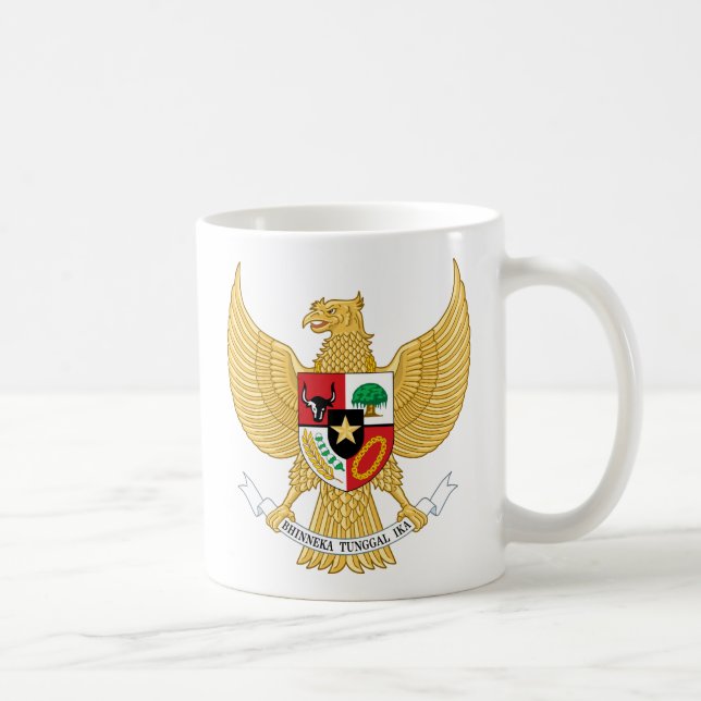 indonesia emblem coffee mug (Right)