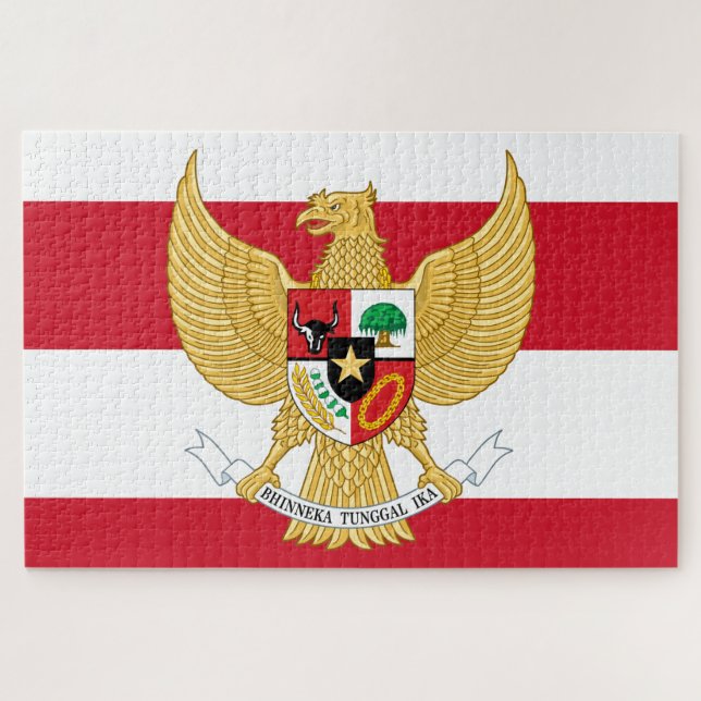indonesia emblem jigsaw puzzle (Horizontal)