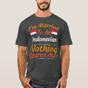 Indonesia Flag Butterfly Gift for Indonesian From  T-Shirt