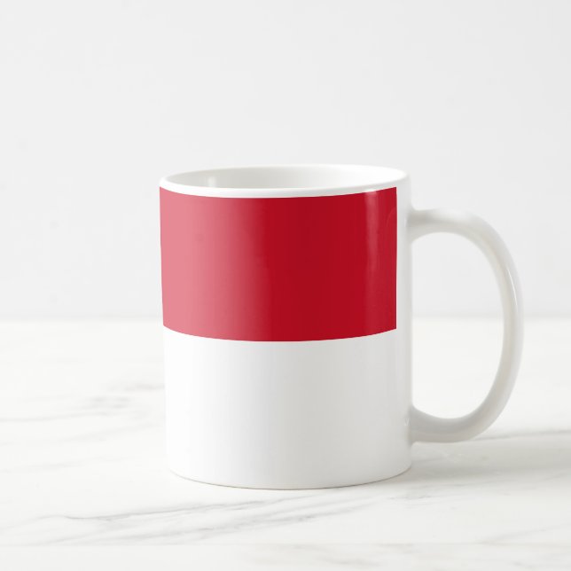 Indonesia Flag Ceramic Mug (Right)