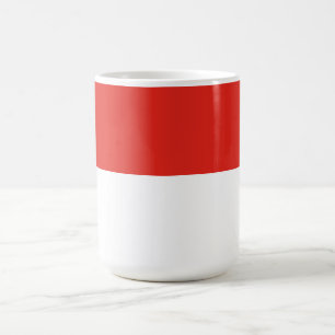 Indonesia flag coffee mug