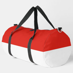 Indonesia flag duffle bag