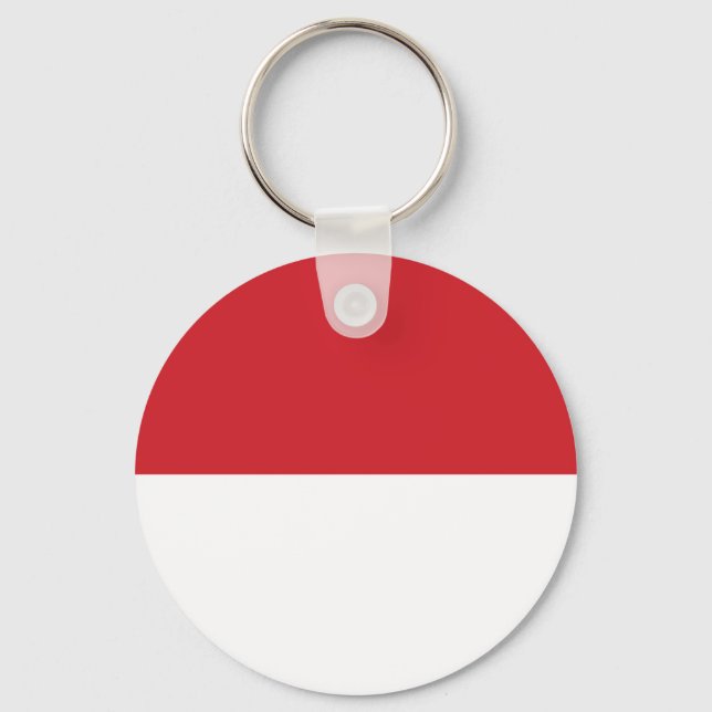 Indonesia flag key ring (Front)