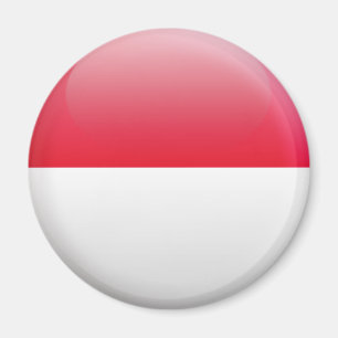 Indonesia Flag Magnet
