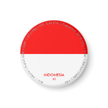 Indonesia Flag Magnet