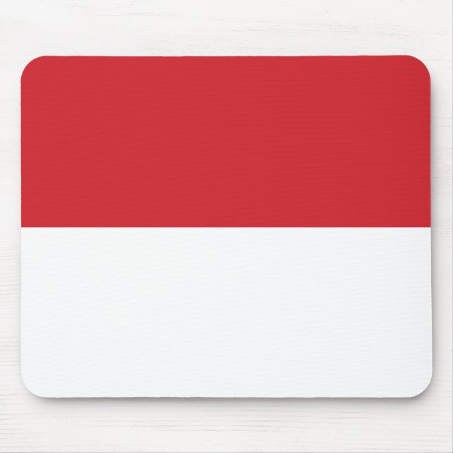 Indonesia flag mouse pad (Front)