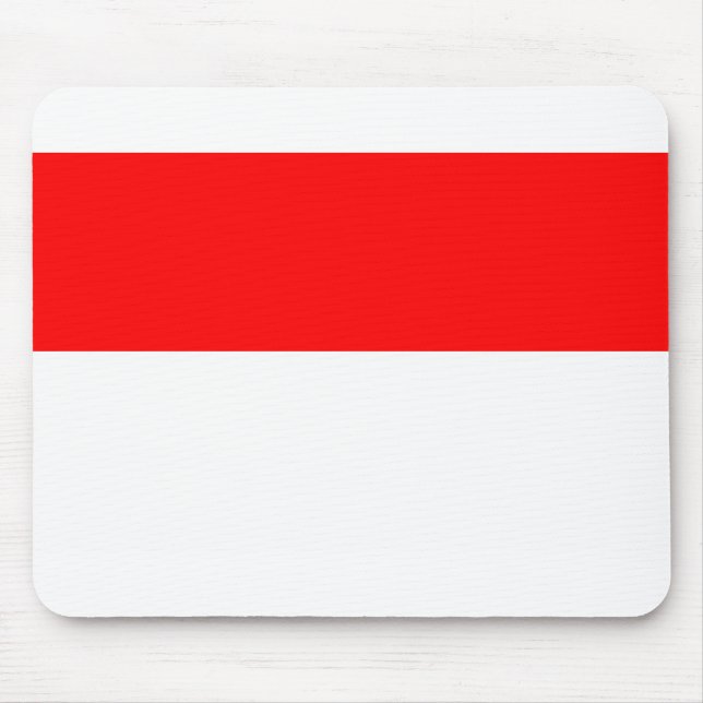 Indonesia Flag Mouse Pad (Front)