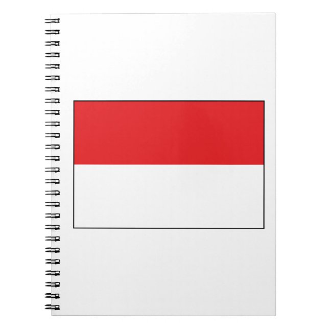Indonesia Flag Notebook (Front)