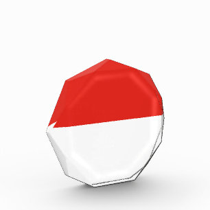 Indonesia flag photo block