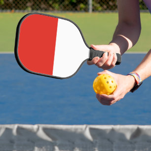 Indonesia flag pickleball paddle